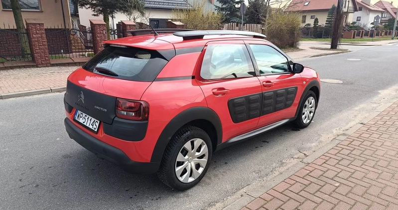 Citroen C4 Cactus cena 37900 przebieg: 147000, rok produkcji 2017 z Płock małe 781